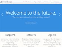 Tablet Screenshot of brandscope.com.au